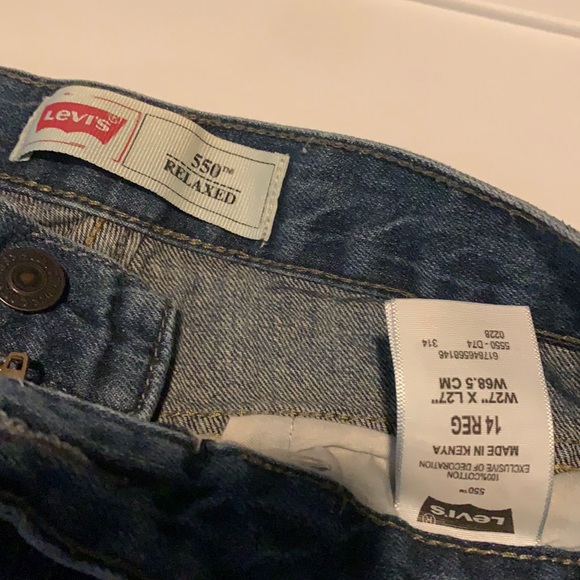 Levi’s 550 Relaxed Wide Leg Jeans - Picture 10 of 14